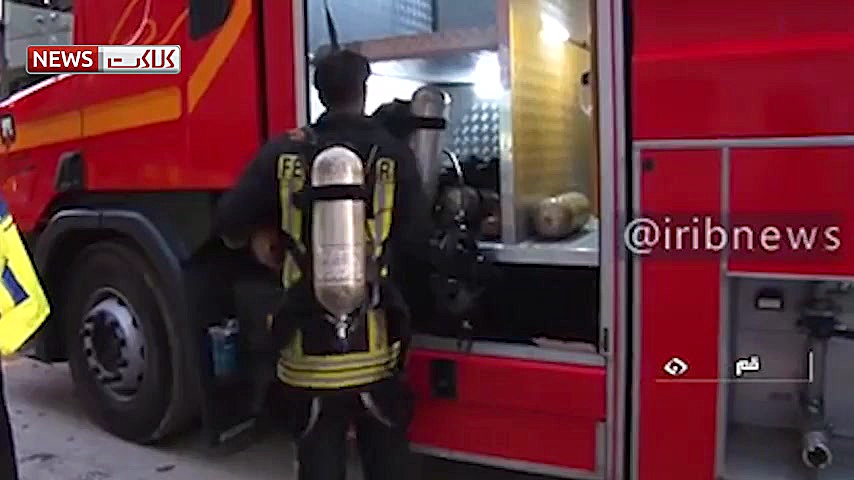 آتش سوزی مجتمع ۲۲۵ واحدی در قم