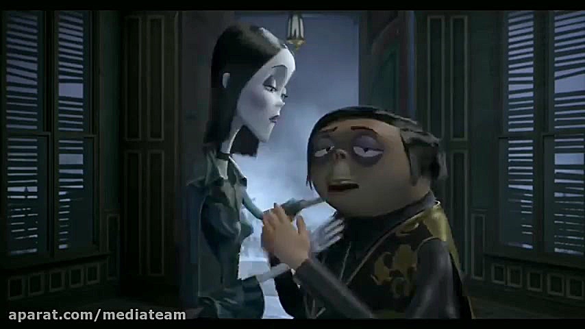 تریلر انیمیشن خانواده آدامز با...