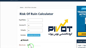 ریسک نابودی و ورشکستگی در بازا...