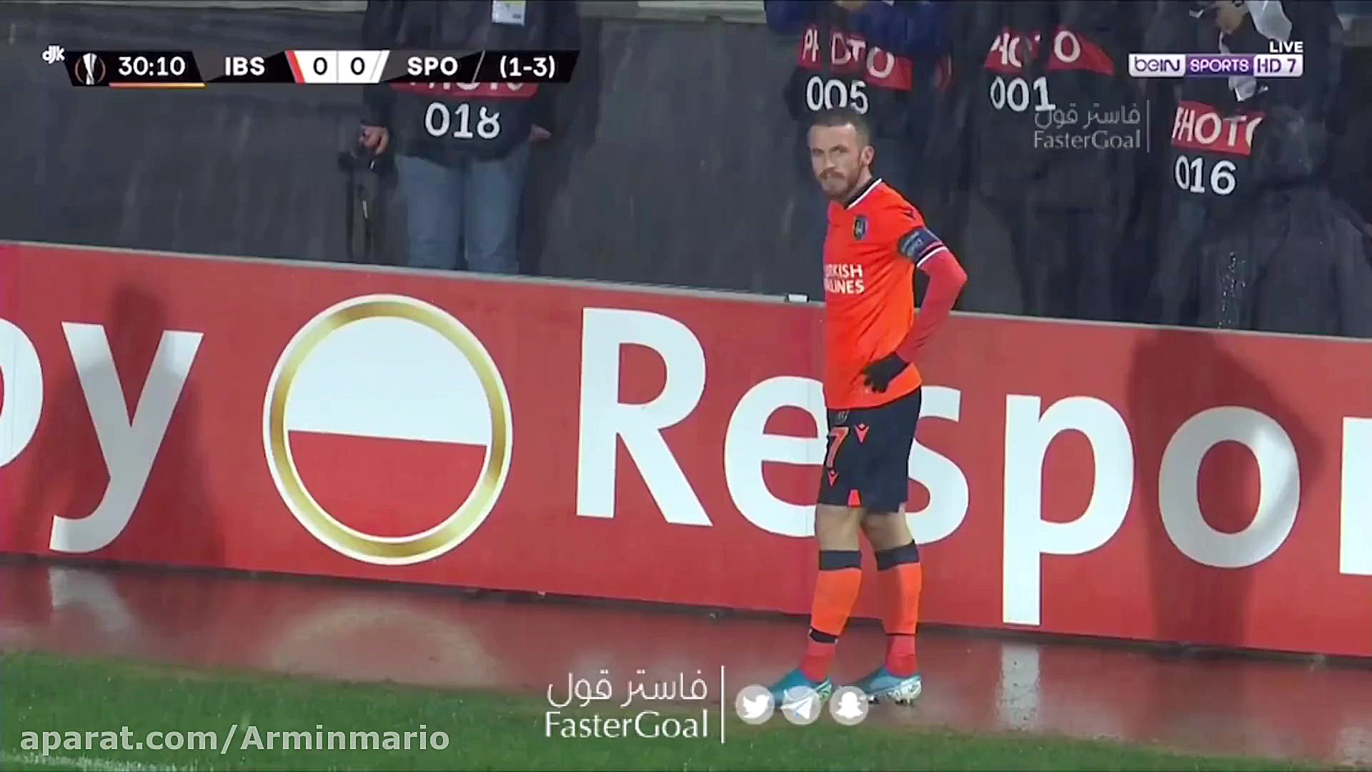 خلاصه لیگ اروپا  باشاک شهیر ۴...