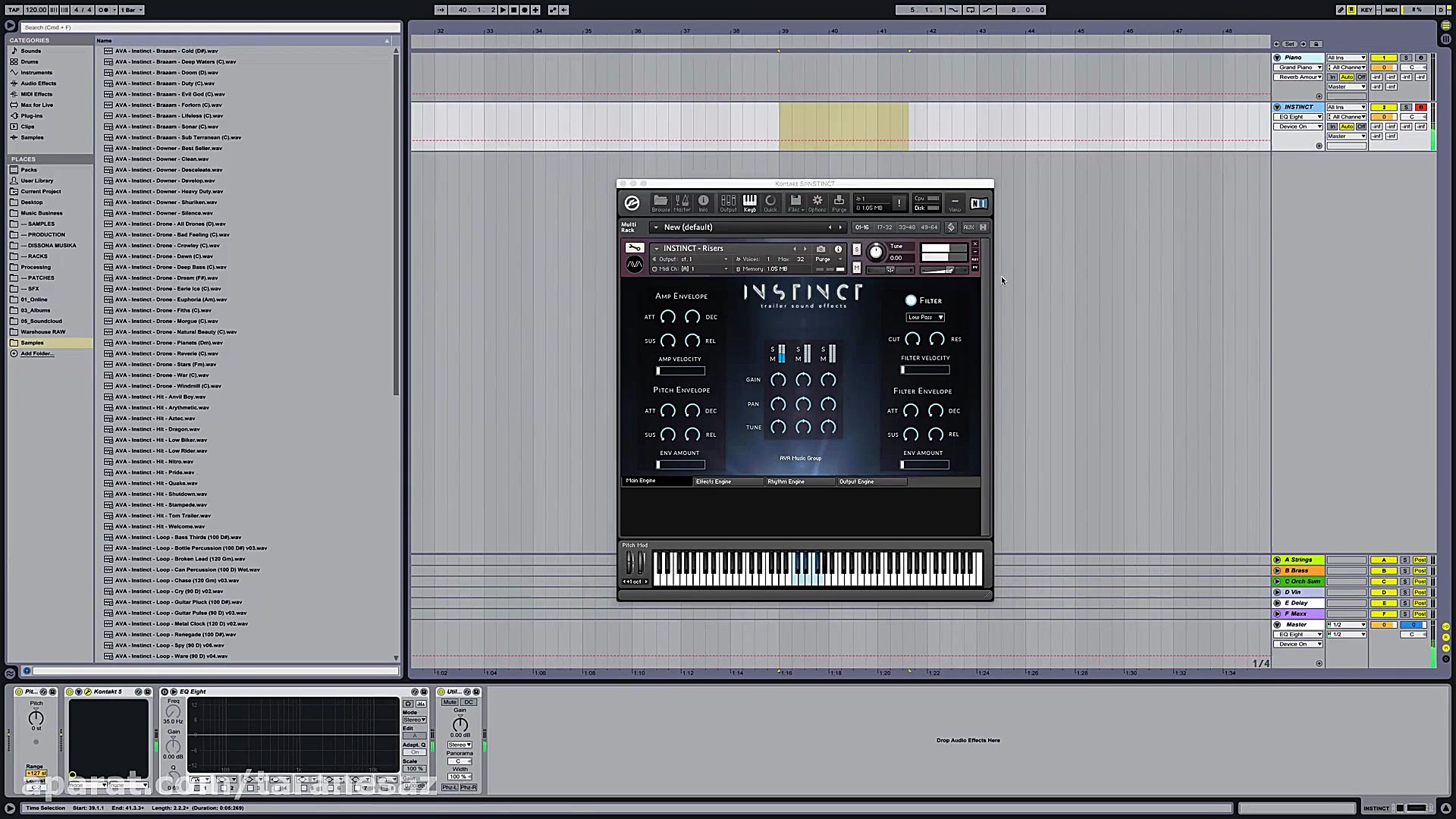 INSTINCT Trailer Sound Effects...
