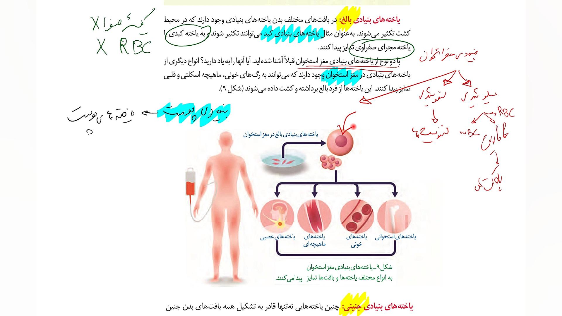 تدریس و تست زنی زیست شناسی دوا...