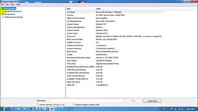 چطور مشخصات کامپیوتر را بررسی...