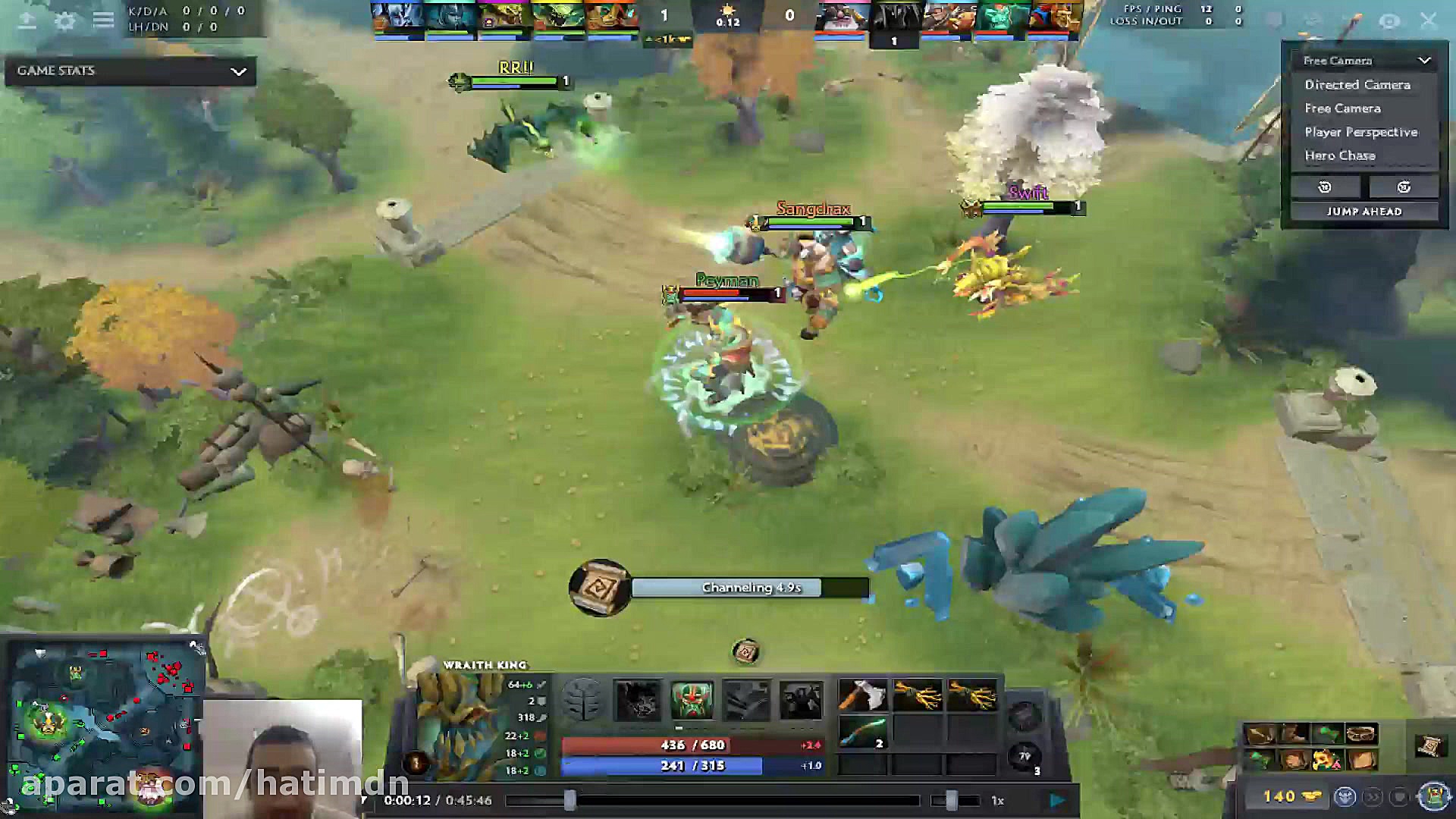 wraith king افسانه ای استاد پی...