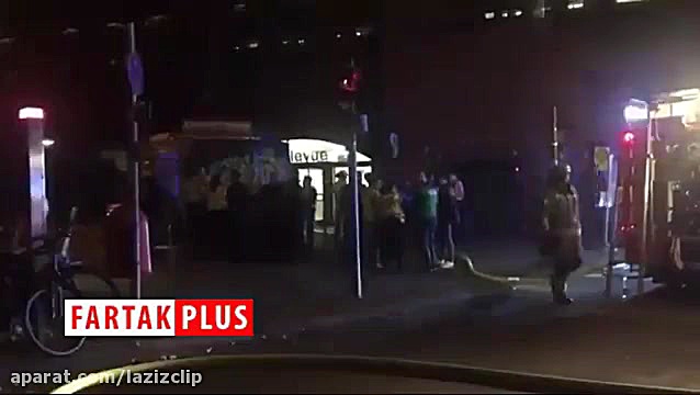 آتش گرفتن قطار حامل هواداران ف...