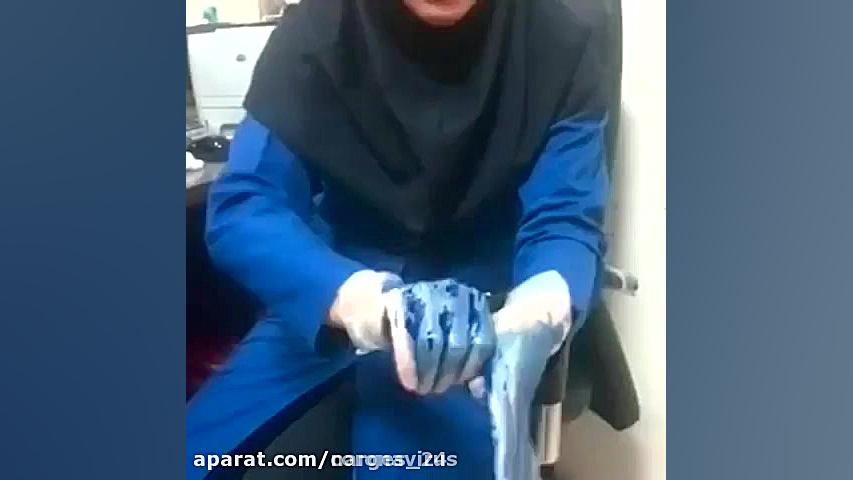 نحوه شستن دستها برای پیشگیری ا...