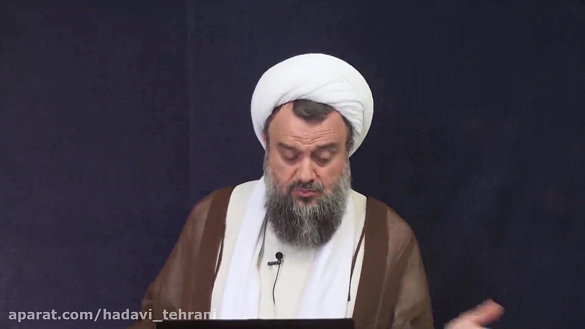 حضرت آیت الله هادوی تهرانی خار...