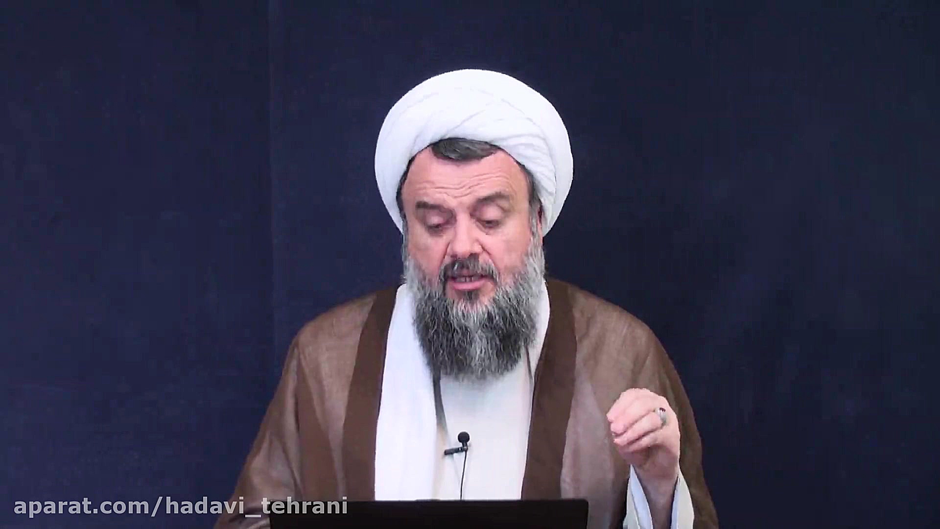 حضرت آیت الله هادوی تهرانی خار...