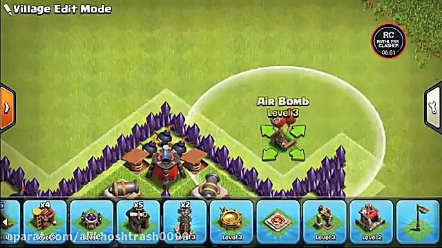 مپ کلش اف کلنز