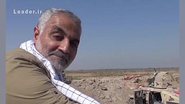 حضور مقام معظم رهبری در گلزار...