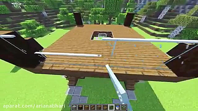 ساخت خانه امنیتی در ماین کرافت