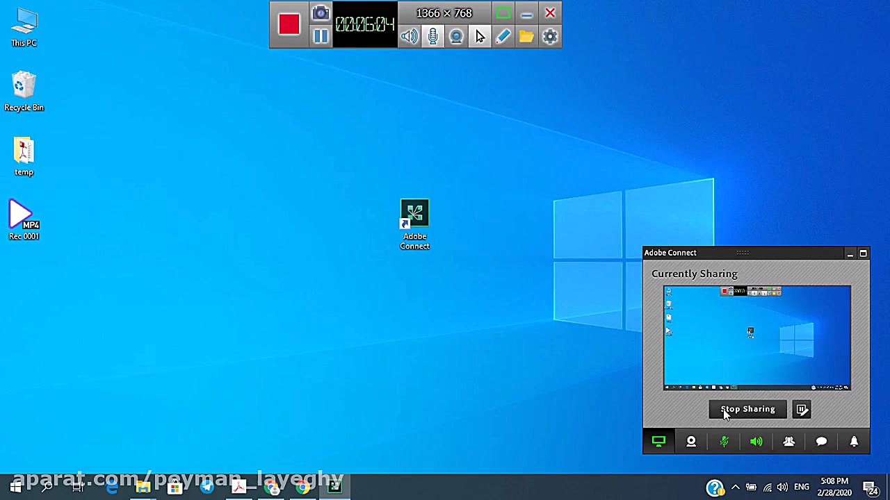 آموزش ورود به adobe connect به...