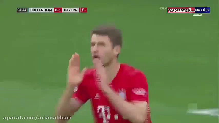 خلاصه بازی هافنهایم  بایرن مون...