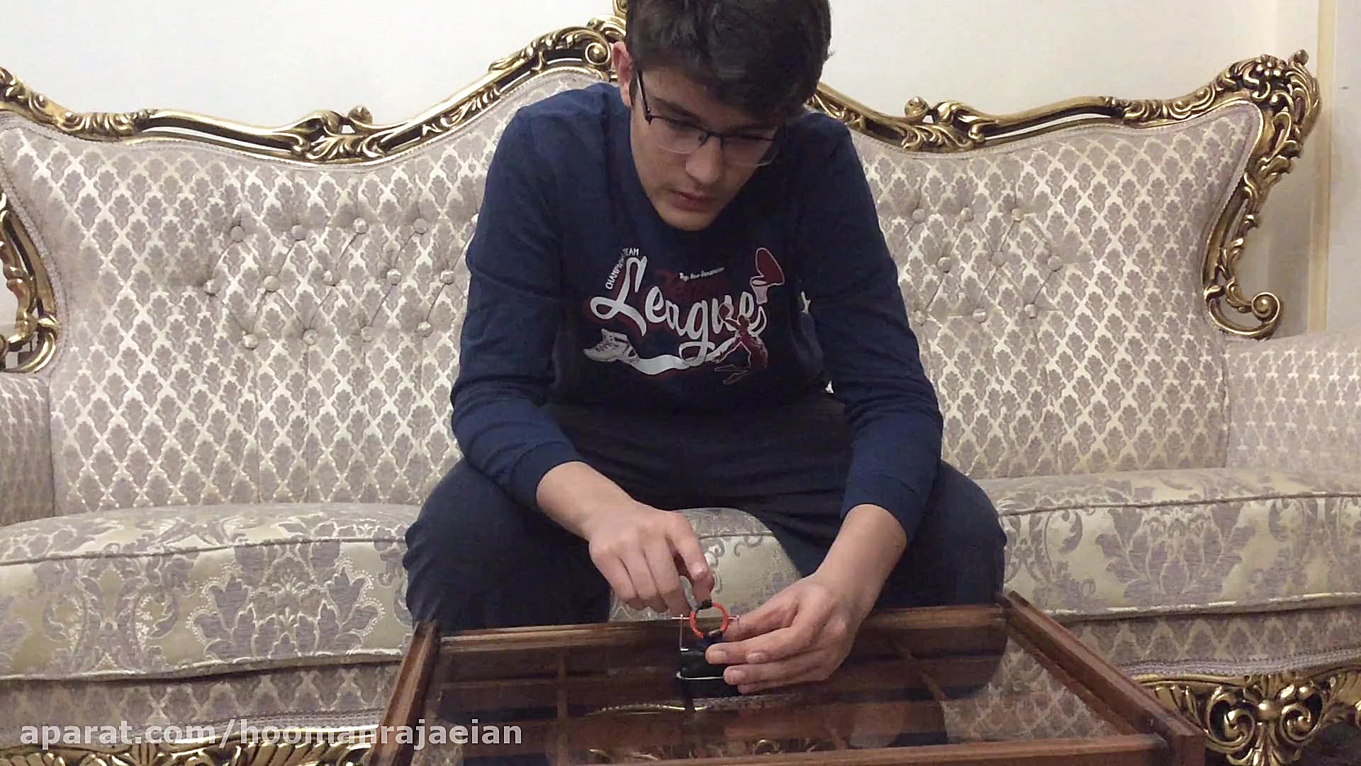 آزمایش موتور الکتریکی ساده