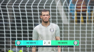 پنالتی من و پسر داییم در PES 2...