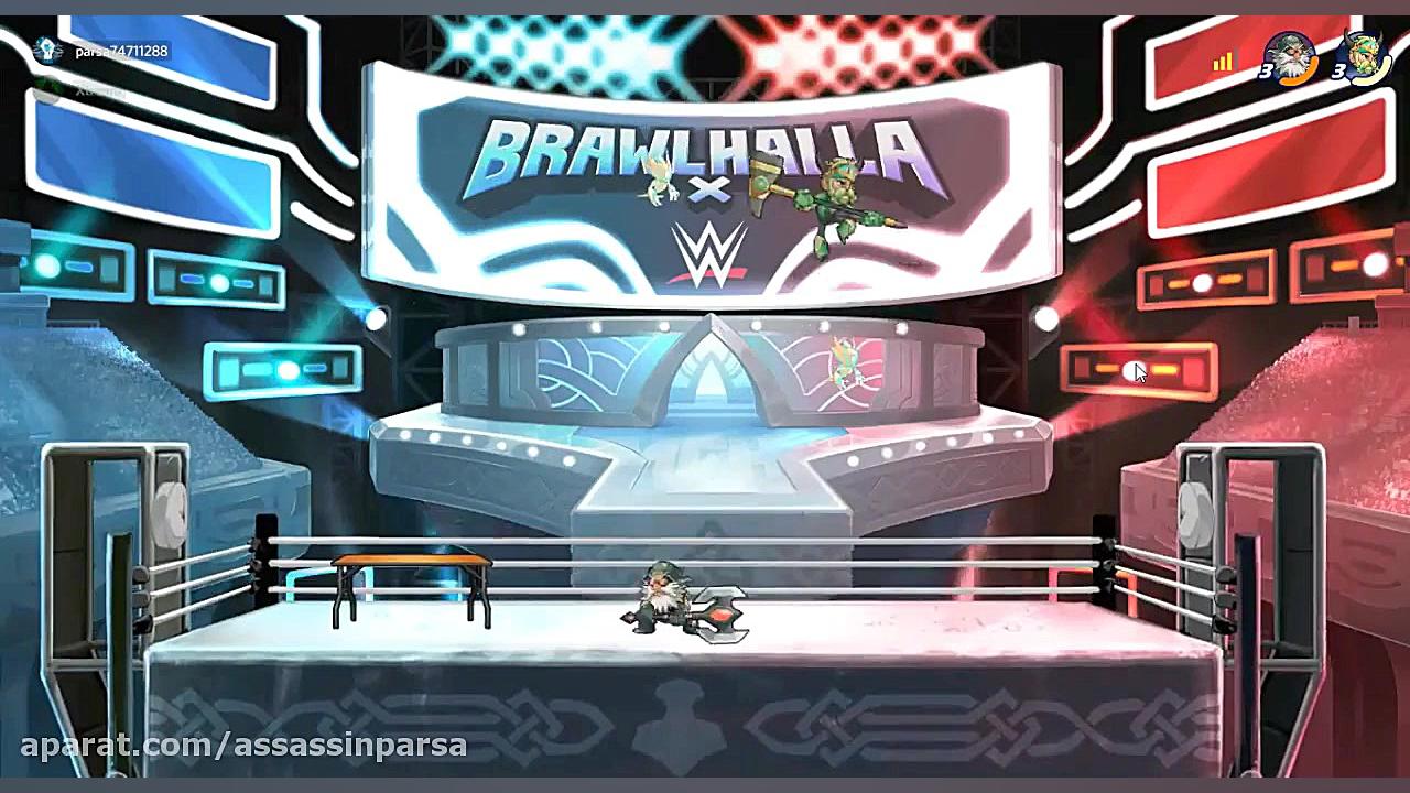 گیم پلی بازی brawlhalla (طنز)