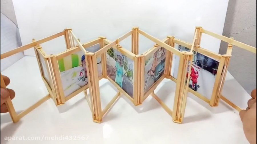 یک ایده جالب با چوب بستنی