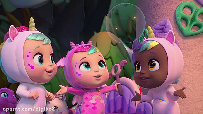 کارتون کودکانه کرای بیبی  اشک...