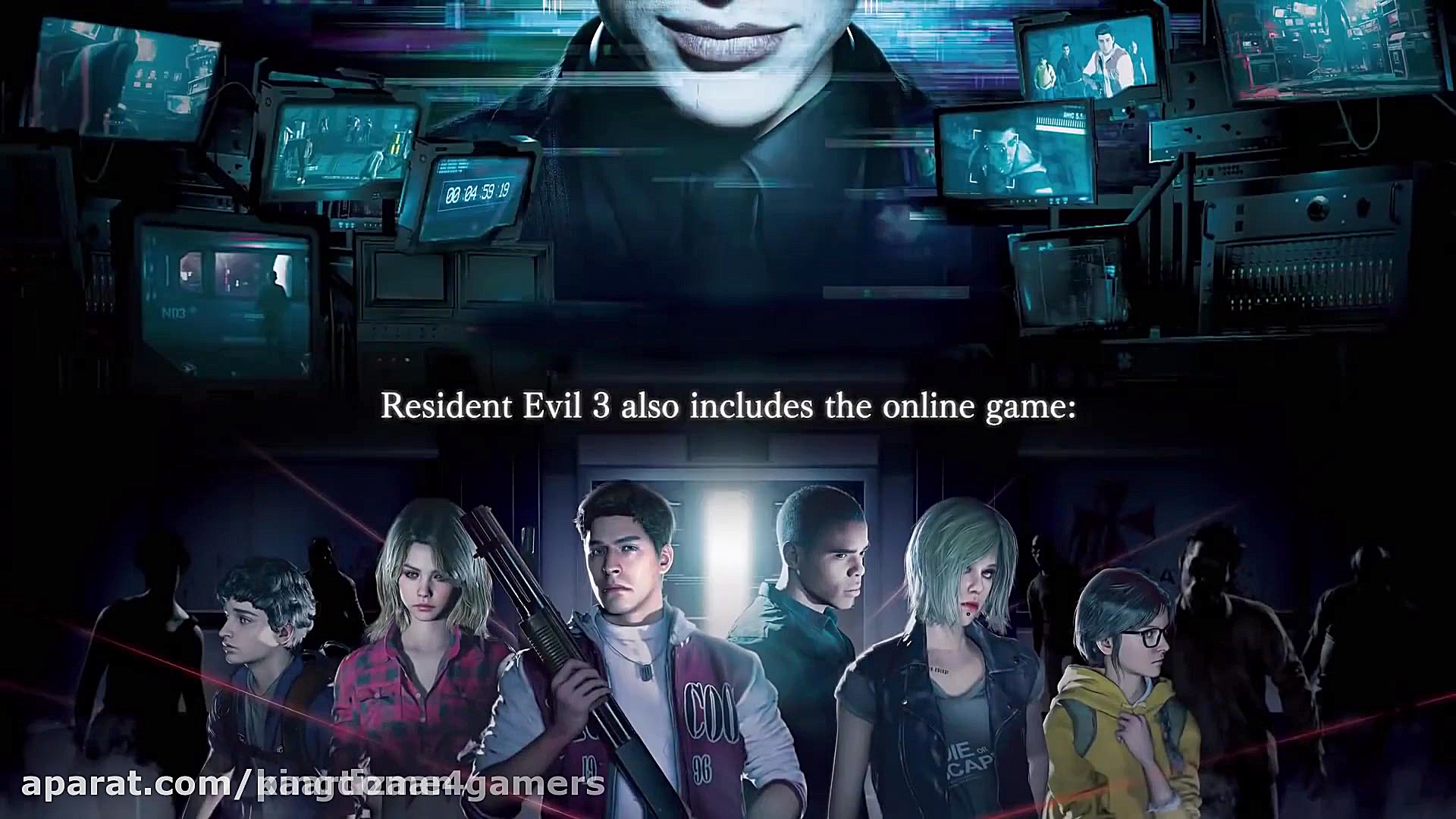 تریلر بازی resident evil3