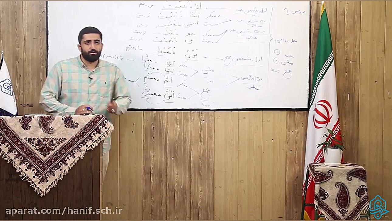 عربی پایه هفتم  فعل مضارع