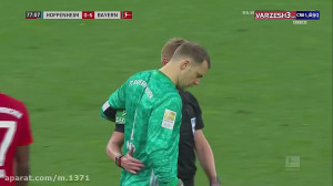 توقف عجیب بازی بایرن مونیخ و ه...