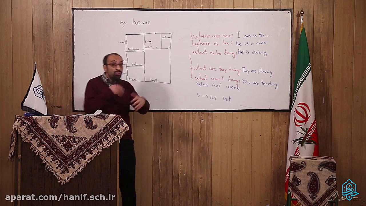 زبان انگلیسی پایه هفتم درس 6