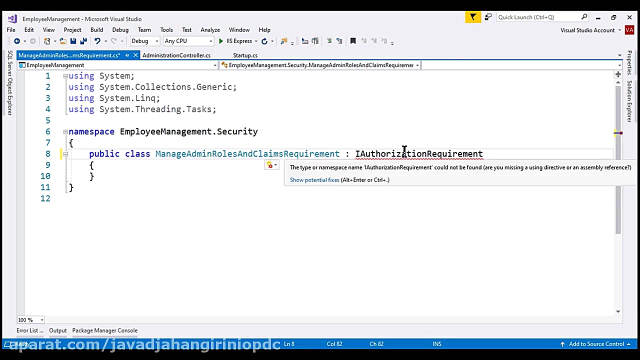 101 Custom authorization requi...