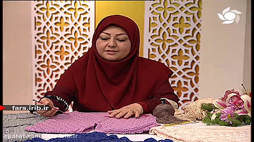 آموزش بافت &quot; بلوز زنانه &...