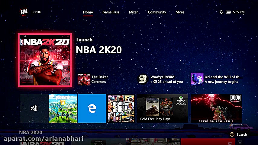 روش سریع کار کردن ایکس باکس