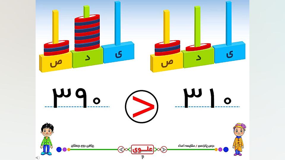 علوی | ریاضی دوم دبستان  درس پ...