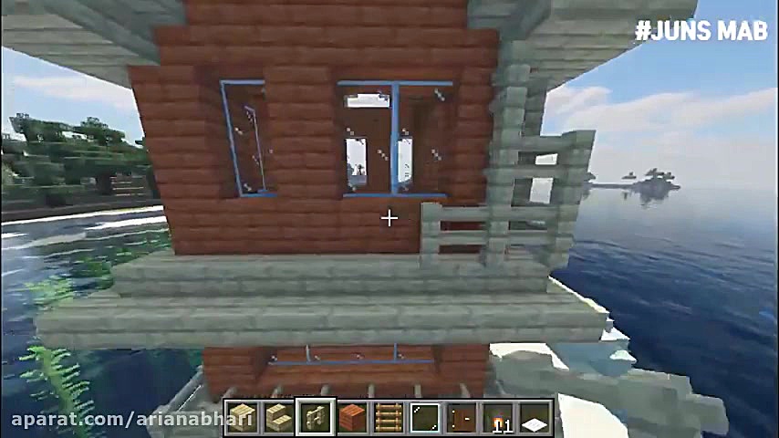 ساخت ویلا در ماین کرافت