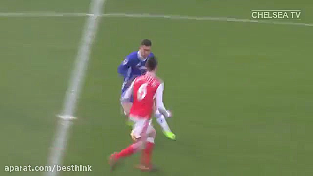 گل انفرادی ادن هازارد برابر آر...