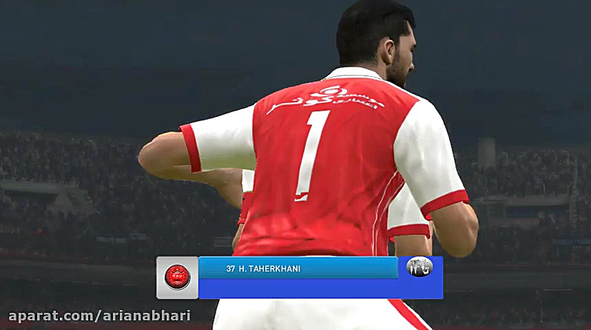 گیم پلی پرسپولیس و بارسلونا