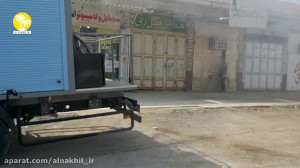 ضد عفونی کردن بازارچه ها در شه...
