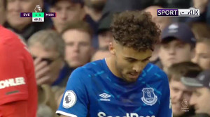 خلاصه بازی اورتون 1 1 منچستریو...