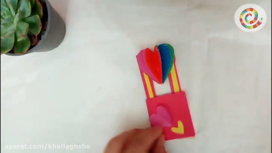 یه کارت پستال خوشگل بسازیم