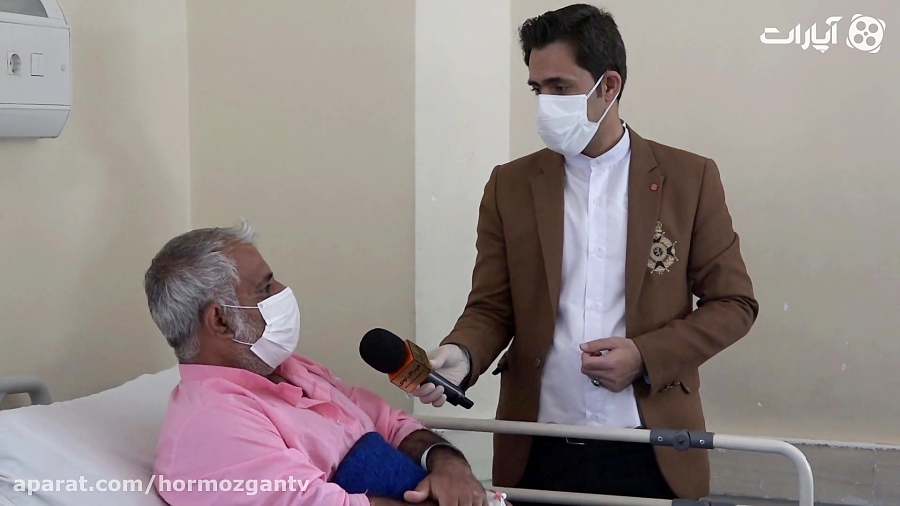 بخش قرنطینه بیماران کرونا  خط...