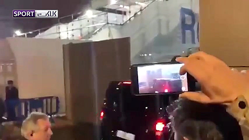 حضور رونالدو برای تماشای ال کل...