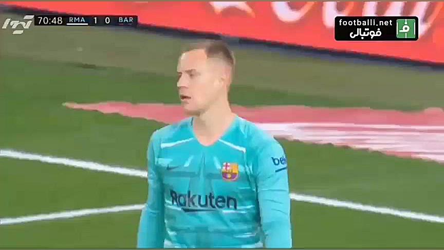 گل اول رئال مادرید به بارسلونا...