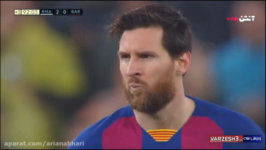 گل دوم رئال مادرید به بارسلونا...