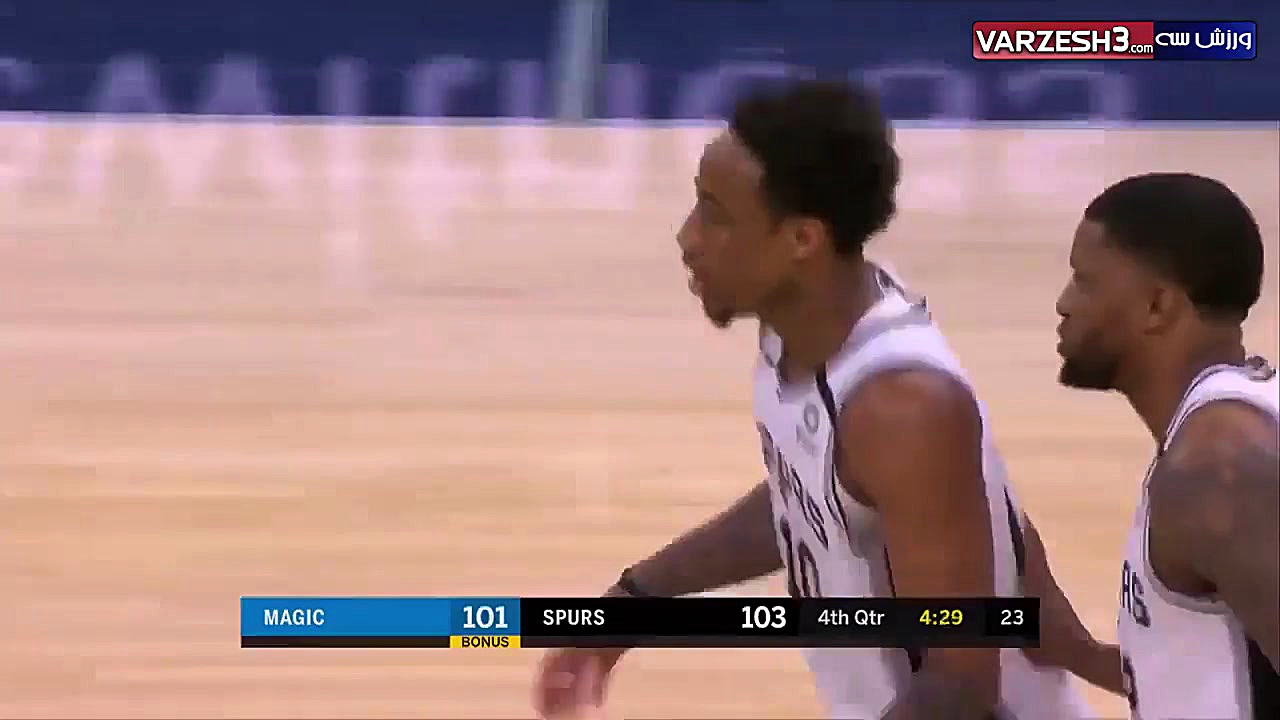 خلاصه بسکتبال سن آنتونیو اسپرز...