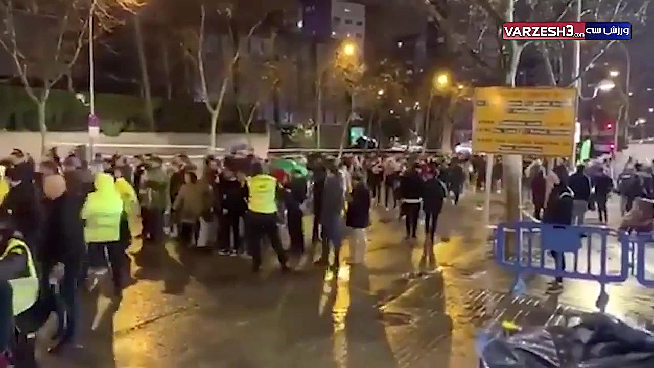 لحظه ورود کریستیانو رونالدو به...