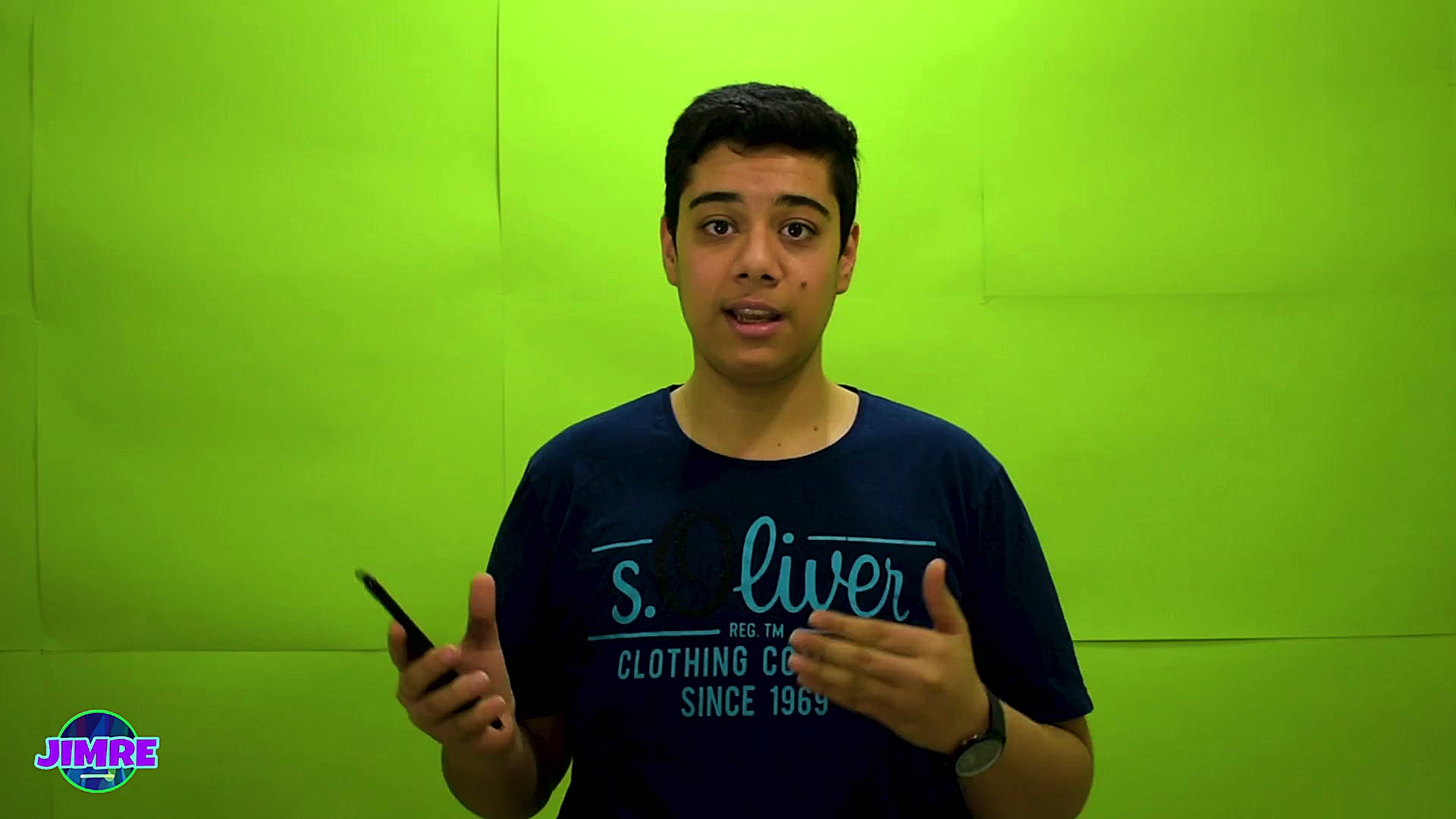 آموزش کار با پرده سبز با گوشی...