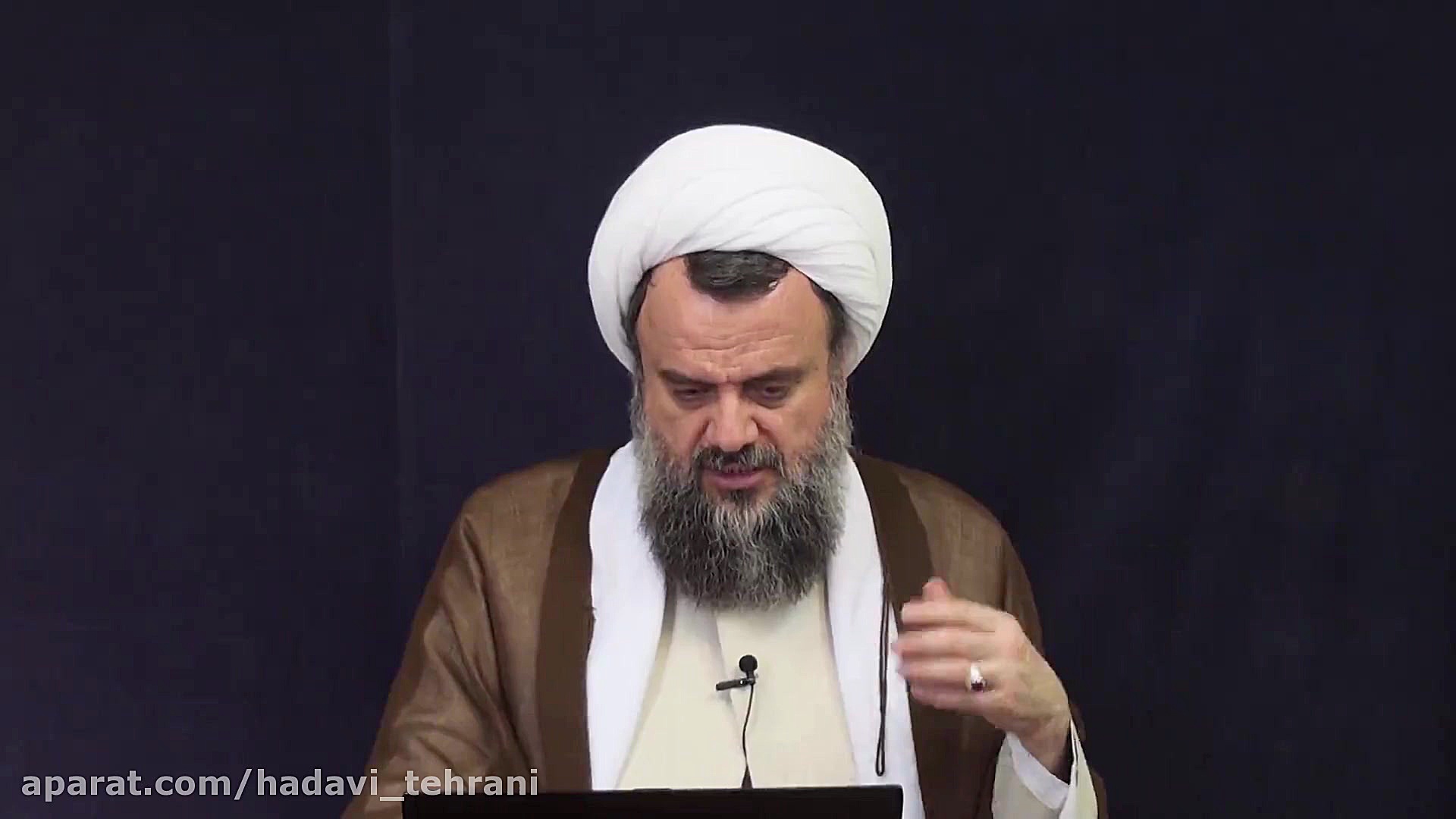 حضرت آیت الله هادوی تهرانی خار...