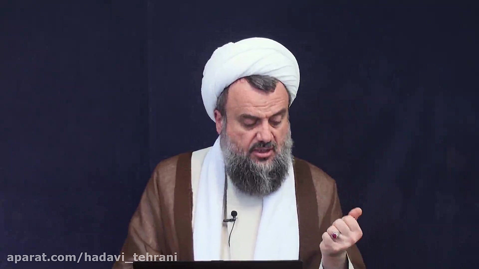 حضرت آیت الله هادوی تهرانی خار...