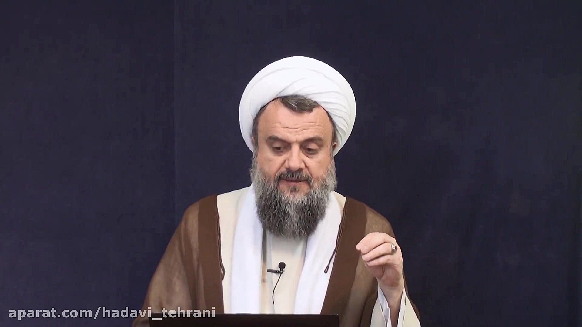 حضرت آیت الله هادوی تهرانی خار...