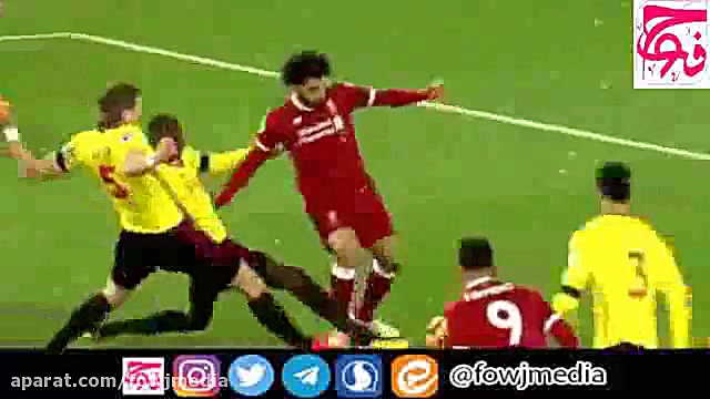 فوتبال  ورزشی  محمد صلاح مهاجم...