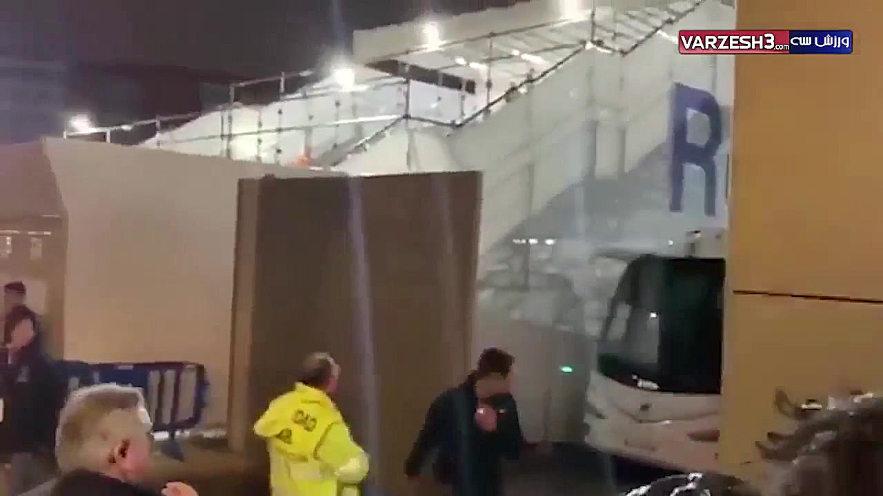 لحظه ورود کریستیانو رونالدو به...