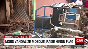 حمله هندوها به مساجد مسلمانان...