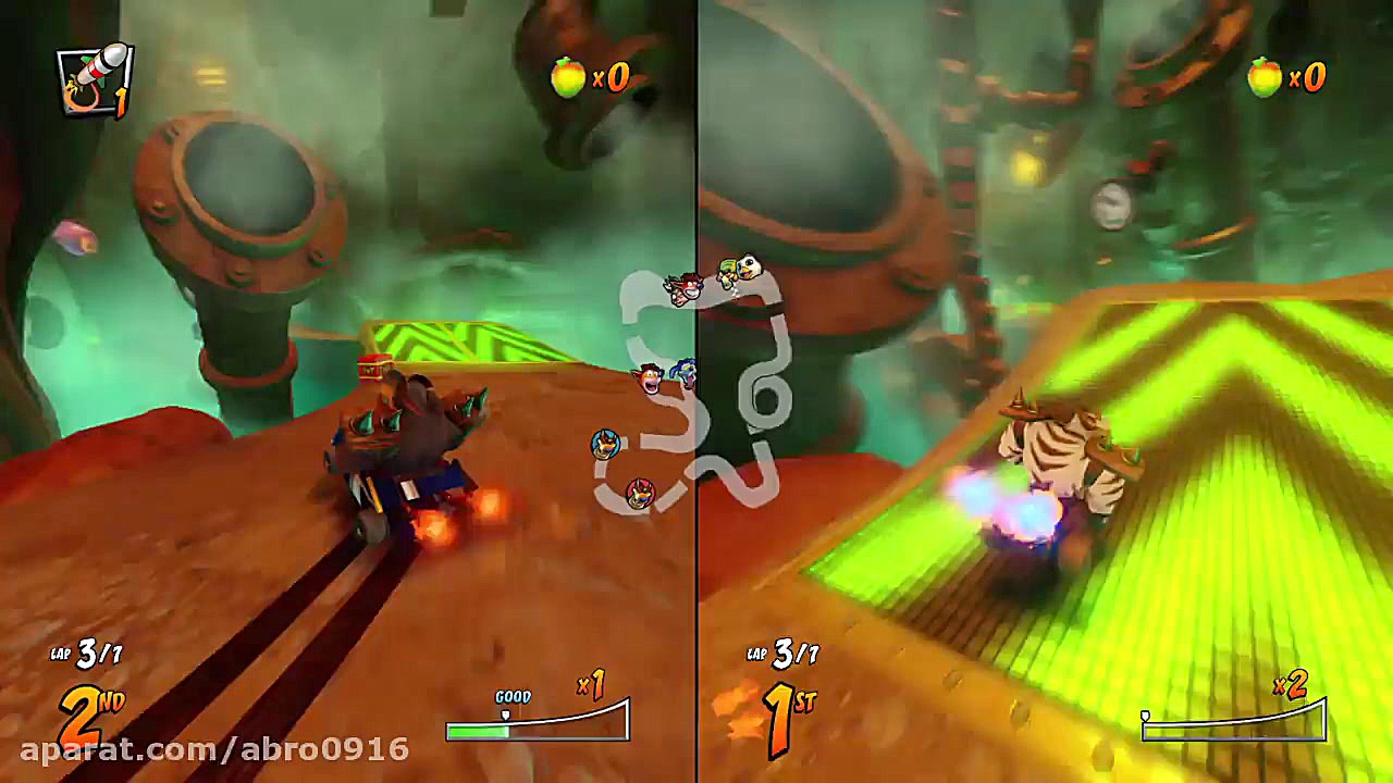 گیم پلی کراش ماشینی (من و دوست...